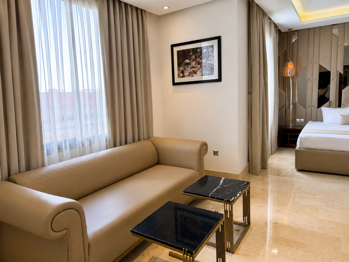 Junior suite lounge